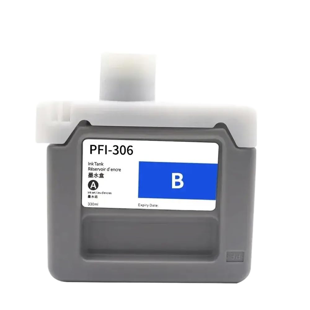 Encre PFI-306 Blue anticollage pour traceur de plans et imagerie technique IPF8400S