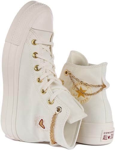 Converse Women's Platform, Thriftstore Yellow, 84