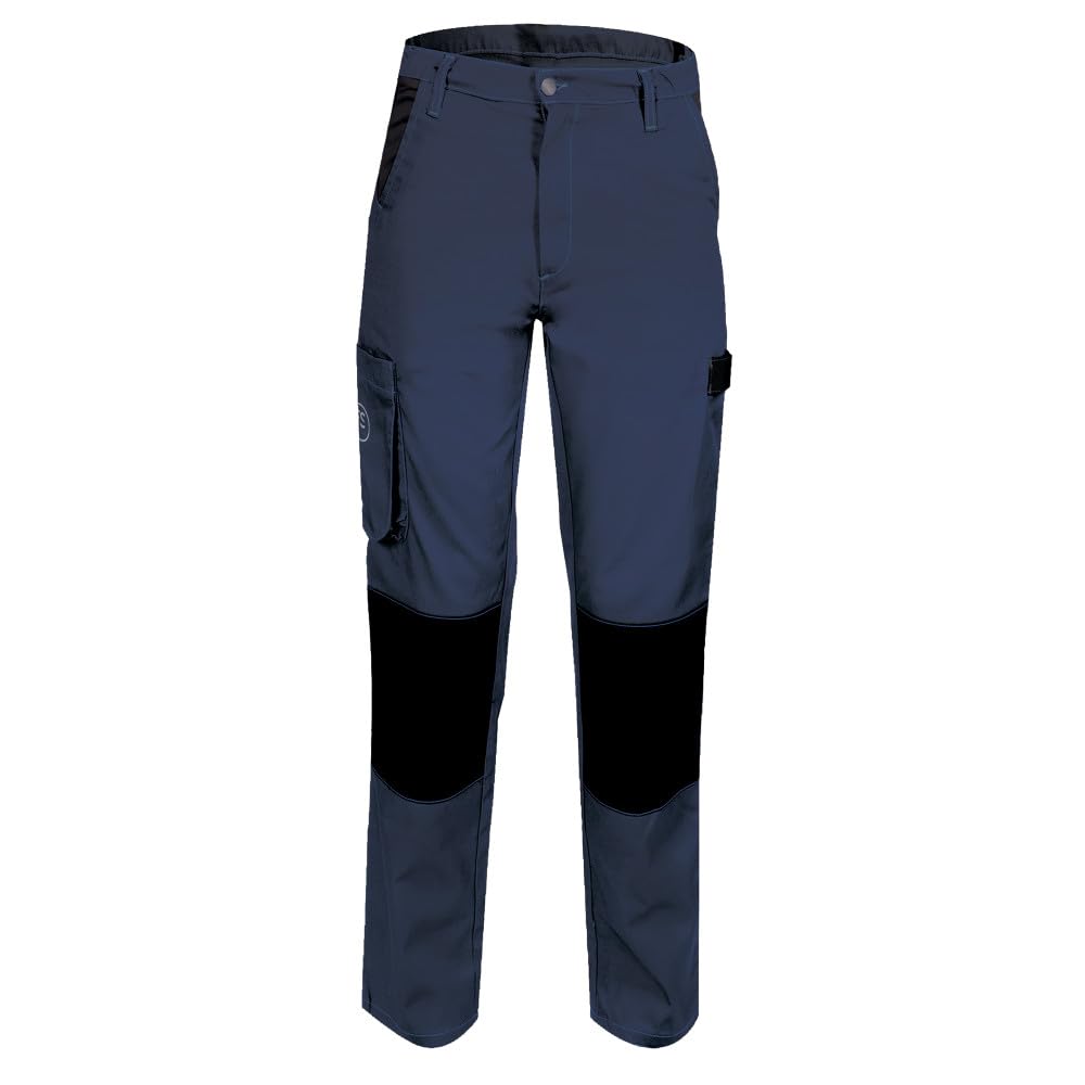 Pantalon de Travail Femme Bleu Marine Résistant, Confortable et Tendance - Bricolage et Jardinage