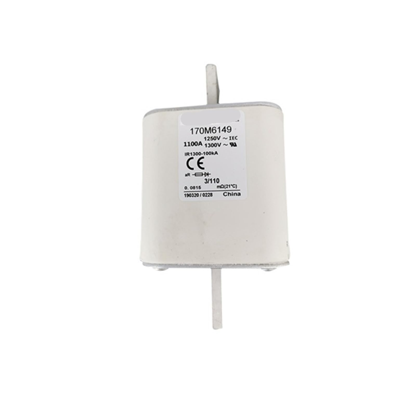 Fusible a rapide 170M6149 cartouche de protection électronique - 5