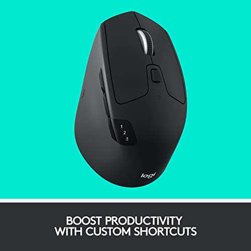 Logitech-M720-Wireless-Triathlon-Mouse-with-Bluetooth-for-PC-with-Hyper-Fast-Scrolling-and-USB-Unifying-Receiver-for-Computer-and-Laptop-Black