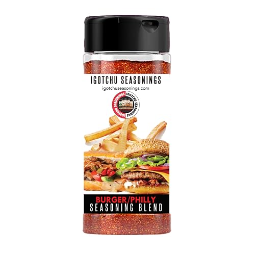 Igotchu Seasonings - Burger & Philly Seasoning, Steak Burger & Cheesesteak Seasoning Blend for...