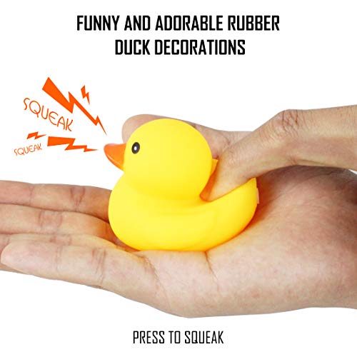 image for HORNTOP Rubber Duck Bike Bell,queeze Horn Loud Quack Sound, Cycling Li