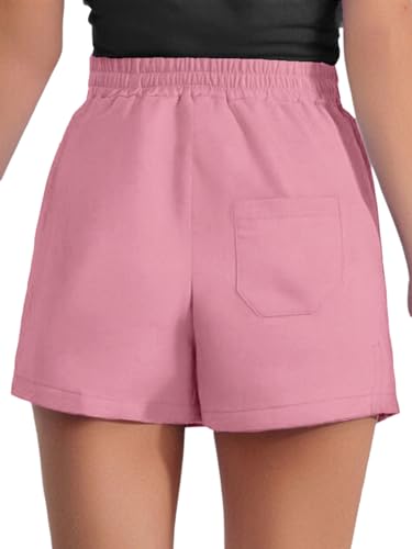 Kids Girls Running Shorts Summer Elastic-Waist Hot Shorts Casual Daily Wear Outdoor Sports Outfits4