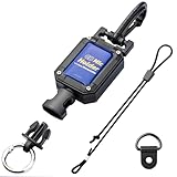 CB Mic Holder, Retractable Microphone Hanger Keeper CB Radio Accessory, Heavy-Duty Mic Tether 32