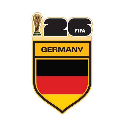 Image of FIFA World Cup Tournament Logo Magnet - Officially Licensed FIFA World Cup Magnet - Vibrant Host City Design - Durable Strong Hold - Perfect for Fridges, Lockers & Collectors