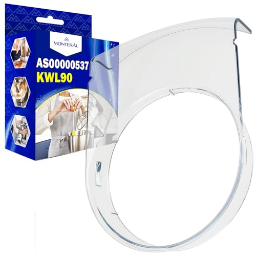MONTERAL Couvercle Anti Eclaboussure pour Robot Cuisine avec Le Code Original AS00000537 pour Kenwood Titanium Chef Patissier XL KWL90 - Garantie de 10 Ans