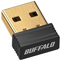 バッファロー Bluetooth 5.4 対応 USB アダプター 小型 【 Windows 11/ 10 / 8.1 対応】 レシーバー ドングル 後付け 子機 ブルートゥース コンパクト パスキー BSBT54D205BK
