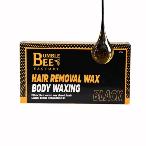 BUMBLE BEE Hair Removal Wax, Body Waxing, Black - 500 gr