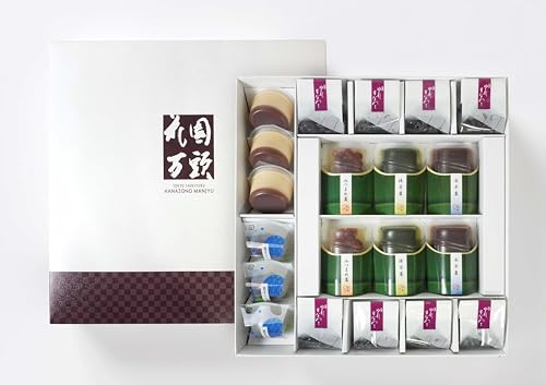 詰め合わせ プレセント 和菓子 ギフト 天保5年創業 東京新宿 代表銘菓 花園万頭 花園夏の特選涼果詰合せのサムネイル