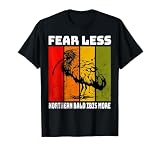 Northern Bald Ibis Retro Waldrapp T-Shirt