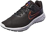 Nike Revolution 6 NN, Running Shoe Hombre, Anthracite/Rush Orange-White, 42 EU