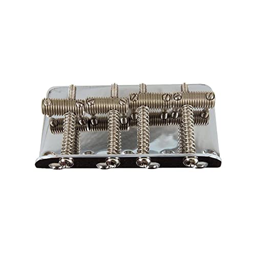 Chevalet basse Fender vintage style 4 cordes accessoire lutherie pour remplacement bridge