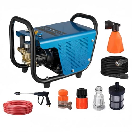 Image of WINSTAR WNS-PW200N Portable High Pressure Car Washer Machine | 220 Bar Max Pressure, 2600W Heavy Motor, 12 LPM Flow Rate | Pressure Washer for Car, Bike, Garden, Patio & Home Cleaning