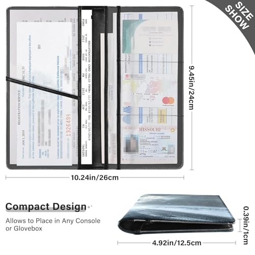 Organizador para Documentos Slim de Cuero miniatura 3