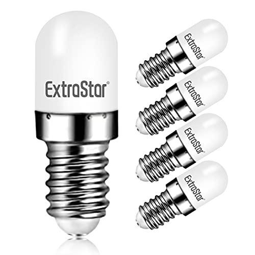 Bombillas Led E14 EXTRASTAR Bombilla LED Directivo E14 2W, Equivalente a 14 W Halógena, 6500K Luz Día, 130 Lumen-4 pcs