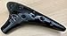 Focalink Soprano C Black 12 Holes Ceramic Ocarina - Easy to Learn, Good for Beginner & Great Gift!