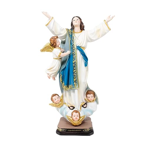 DVDMATINEMOVIES - Virgin of The Assumption Resin Statue, Multiple...