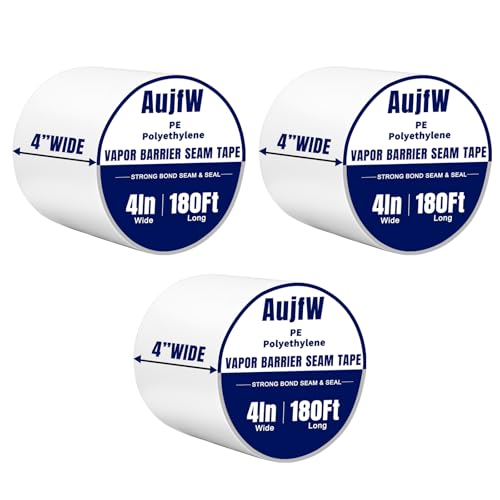Vapor Barrier Tape 4 Wide (3 Rolls)