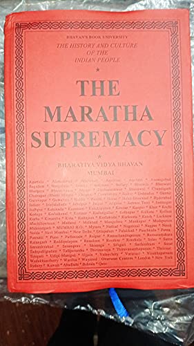 Image of THE MARATHA SUPREMACY VOL. VIII, R.C. MAJUMDAR
