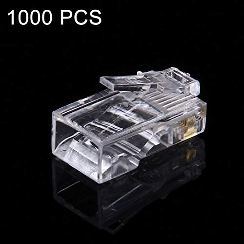 Cables&adapters 1000 PCS�����\RJ45�R�l�N�^���W�����v���O