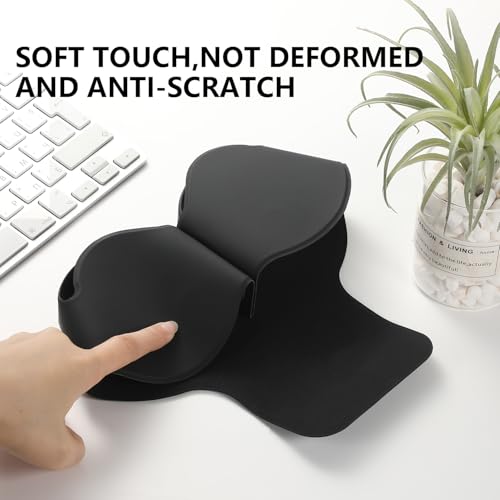 for Apple Airpods Max Case,Smart Case Cover Accessories with Sleep Mode Made by PU Leather Original Replacement Carrying Case for Airpod Pro Max Headphones, Black