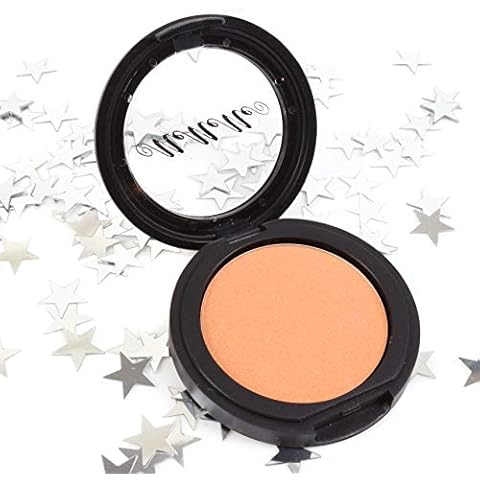 MeMeMe Burnt Sienna Eyeshadow Compact - Terracotta Orange Shimmer Powder Cover