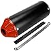 FVRITO High Performance Exhaust Muffler Silencer Pipe Assembly kit for CRF50 XR50 70cc 110cc 125cc SSR SR110 Roketa Taotao DB14 DB10 xpro db-x20 SDG Coolster Chinese Pit Dirt Bike Motocross Red