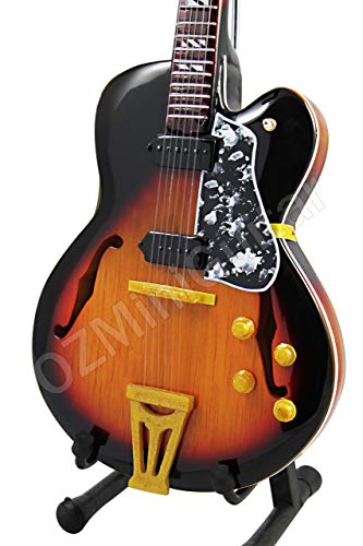 OZMiniGuitar Guitare électrique Miniature Elvis Presley - Les Beatles, Paul McCartney, John Lennon, RIngo Starr, George Harrison OZMiniGuitar Guitare électrique Miniature Elvis Presley
