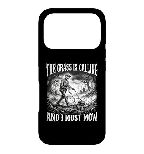 The Grass Is Calling I Must Mow �X�P���g���Ŋ���@ �ʔ����������� �X�}�z�P�[�X iPhone 17 Pro �p