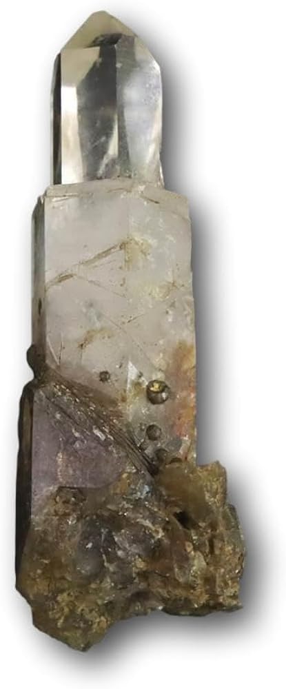 Amazon | 大分県尾平鉱山産 まりも水晶 14.6g 【榎本通商 82253