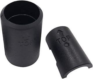 Plastic Shelving Sleeves 1PC Plastic Durable Quality Shelving Sleeves Replacement Wire Shelving Lock Clip Shelving Split Sleeves for Post Shelving Shelf Lock Clips