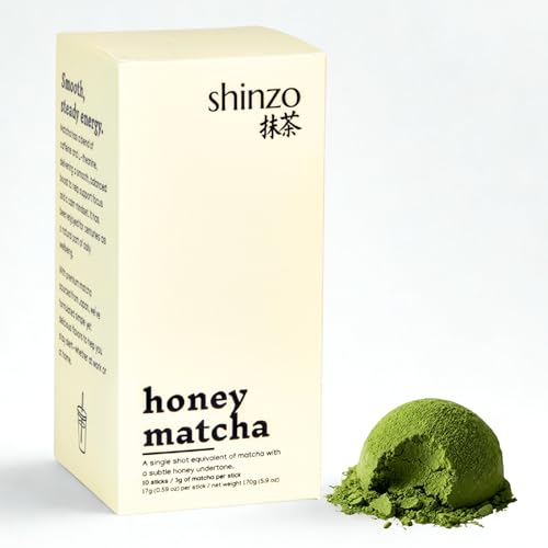 Shinzo - Honey Matcha | Premium Flavored Japanese Matcha |