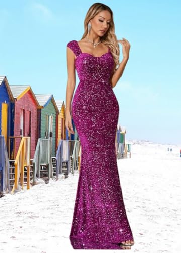 Image of Fashion Fit Art Velvet Embroidery Work Fish Gown for Women