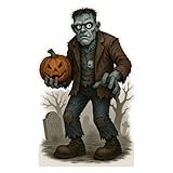 Life Size Halloween Cardboard Cutout Standup | Waterproof | Frankenstein