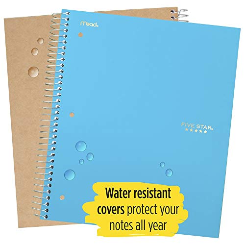 Cahier à spirales Five Star pour ne plus perdre vos notes de cours de grand format - 4
