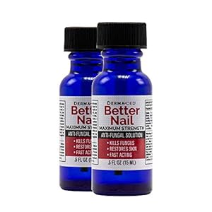 Better Nail – Treatment for Fungus Under & Around the Nail – Maximum Strength 25% Solution for Nail Support – Nail Restoring Solution