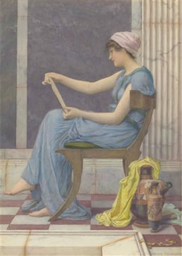 Pintura sobre lienzo clásica Vanità, cuadro de 60x90cm ideal para un salón elegante