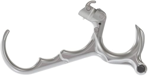 Scott Archery Unisex adulto Ascent Micro 4 Finger Release Silver L