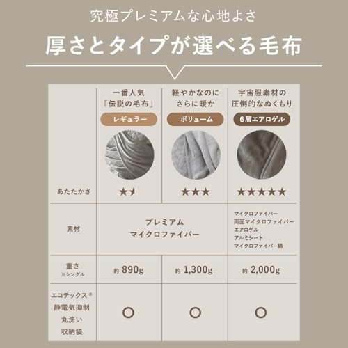 bonmoment（ボンモマン）『マイクロファイバーブランケット』