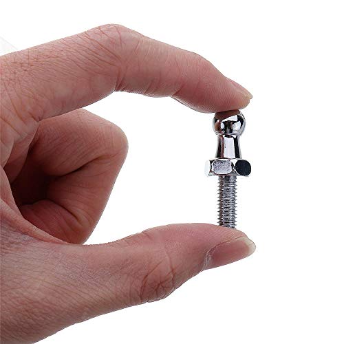 2pcs 10mm Acciaio Inox Palla Stud Bolt M6 Puntoni