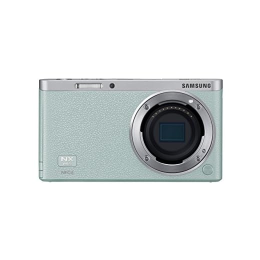 Samsung Electronics NX Mini EV-NXF1ZZB2KUS Wireless Smart 20.5MP Compact System Camera with 2.96-Inch LCD and 9-27mm f3.5-5.6 ED OIS (Mint)