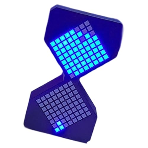 1-30 分砂時計卓上時計 128 LED ビーズとダイナミックフローキューブタイマー機能ガールボーイデジタルタイマー