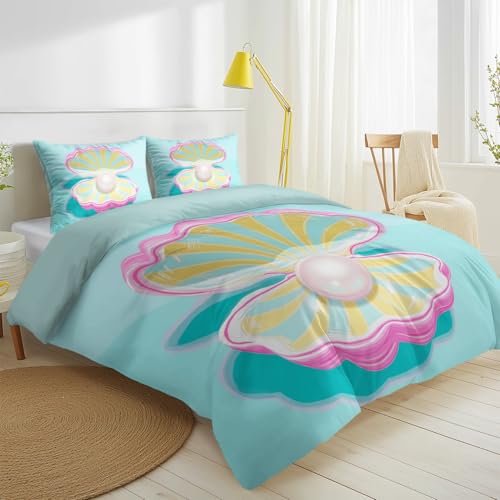 Housse de couette vagues et perles en microfibre douce premium - 3