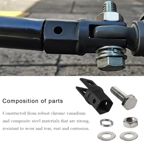 Image of DXNQ Scissor Jack Adapter, Effortless Scissor Jack Adapter Drill Adapter for 1 /2 Inch Drive Impact Drills or 13 /16 Inch Lug Wrench, Power Drill Socket Scissor Jack Connector for Car RV