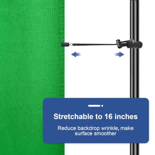 Image of EMART 8x10Ft Green Screen Backdrop,Photography Greenscreen Background