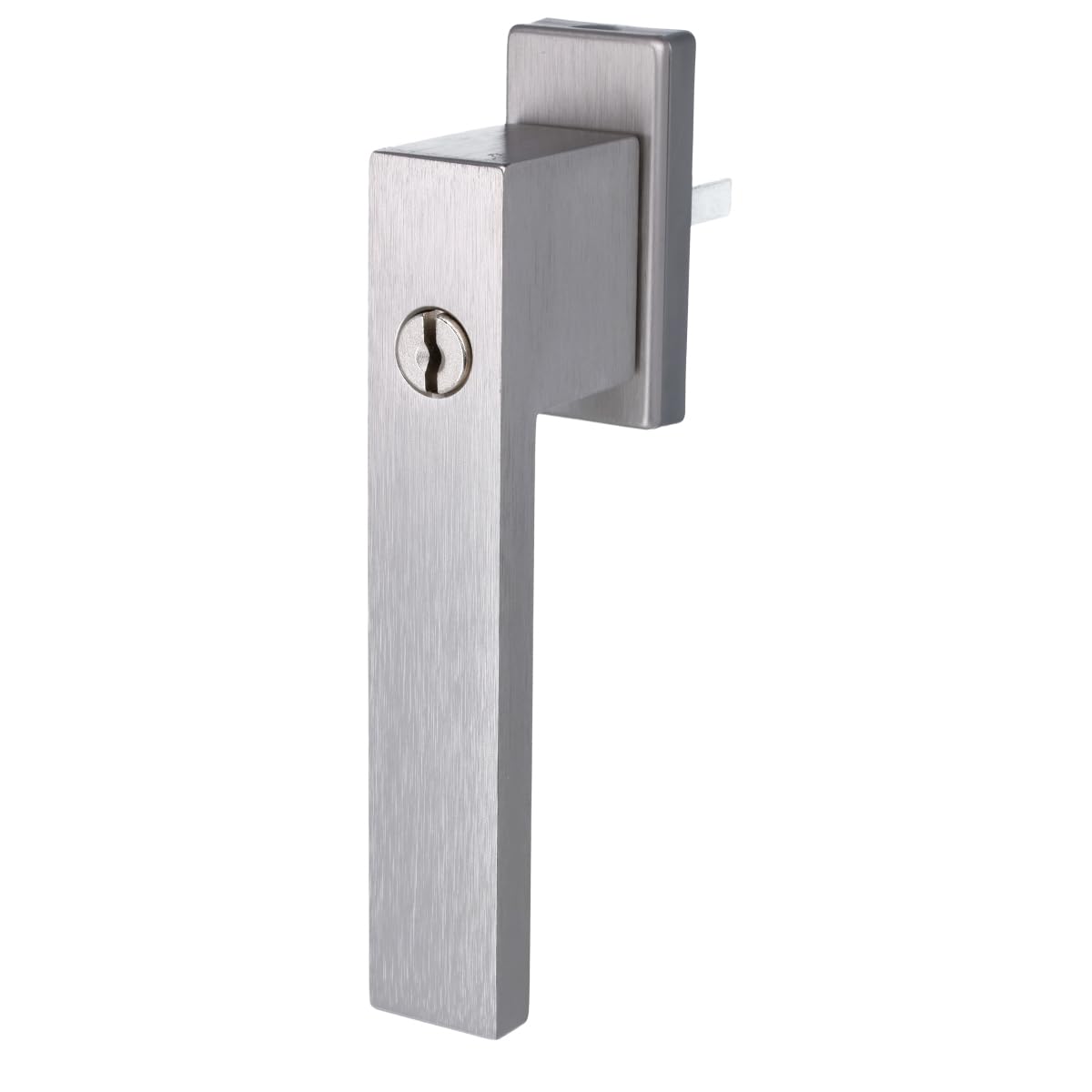 Hanna Model Window Handle with 2 Keys in Assorted Colours, Anodised Stainless Steel