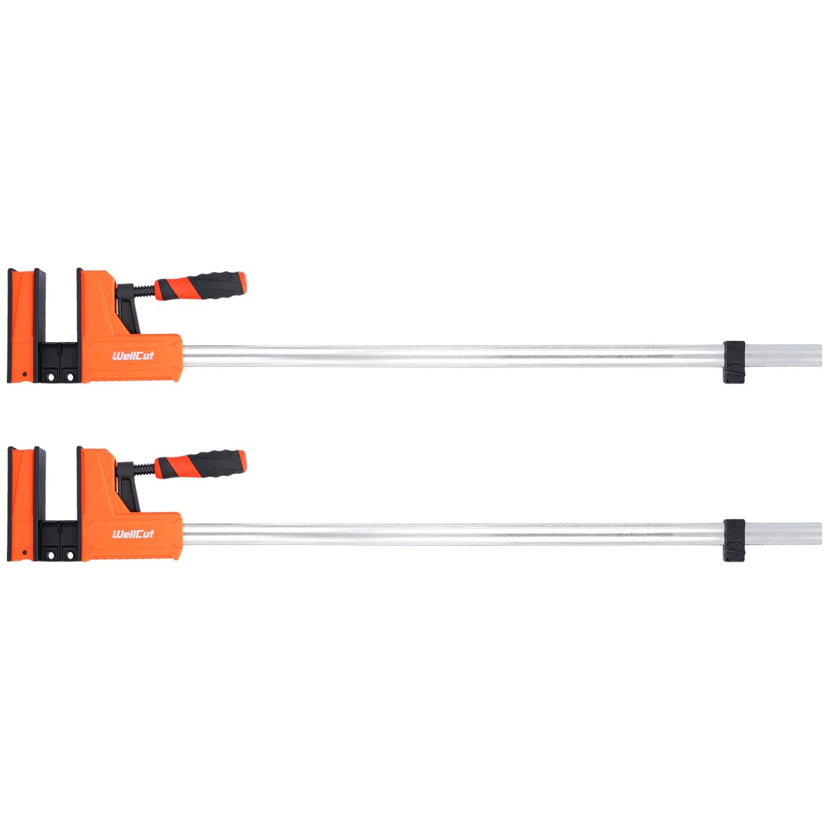 WellCut Parallel Jaw F Clamp & Spreader Heavy Duty Pack of 2, Size  800 x 95mm
