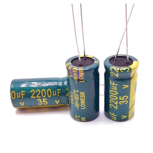 Condensateur électrolytique 35v 2200UF H205 basse impédance pour circuit électronique, lot de 6