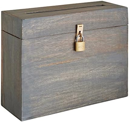 Amazon.com: Eximious India Wedding Card Box with Card Slit and Lock 12 ...